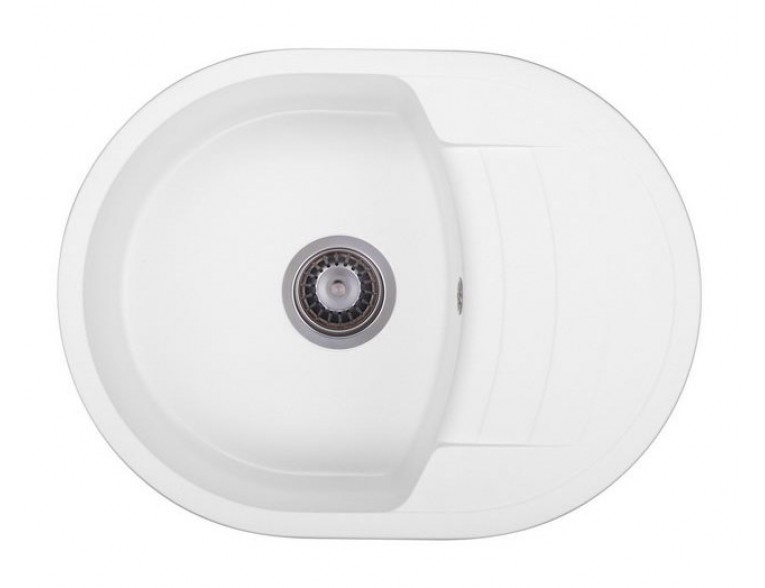 Кухонна мийка Granado Malaga 610x465 мм, white (0205)