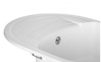 Кухонна мийка Granado Malaga 610x465 мм, white (0205)