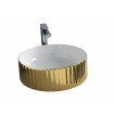 Умивальник на стільницю ArtCeram Millerighe, gold (OSL0100156)