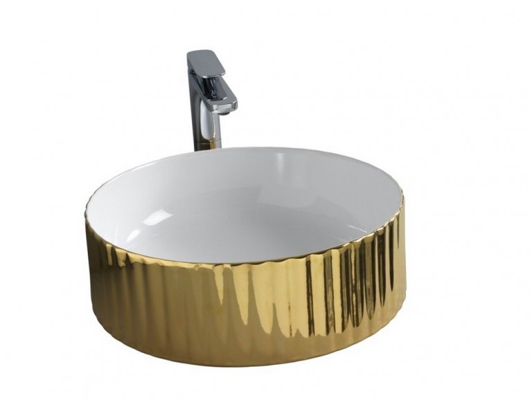 Умивальник на стільницю ArtCeram Millerighe, gold (OSL0100156)