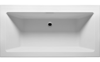 Ванна акрилова Riho Rethink Cubic WALL 180x80 см, пряма, біла матова з функцією Riho FALL (B160002105) Ванна акрилова Riho Rethink Cubic WALL 180x80 см, пряма, біла матова з функцією Riho FALL (B160002105)