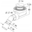 Сифон Radaway TURBOFLOW TB50P Сифон Radaway TURBOFLOW TB50P