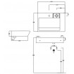 Підвісний умивальник ArtCeram Fuori schema, white (TFL0080100)