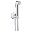 Гігієнічний душ із змішувачем Grohe BauClassic Набір 2 в 1 для туалету (к-кт гігієнічного душа, змішувач прихов. монтажу) хром (UA2904800S)