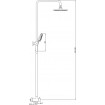 Душова штанга рухома Ravak DS 090.00 (X07P232) Душова штанга рухома Ravak DS 090.00 (X07P232)