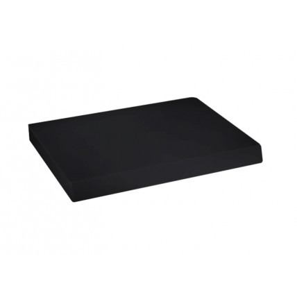 Сидіння soft-close з кришкою для унітазу ArtCeram Block, glossy black (BKA00203)
