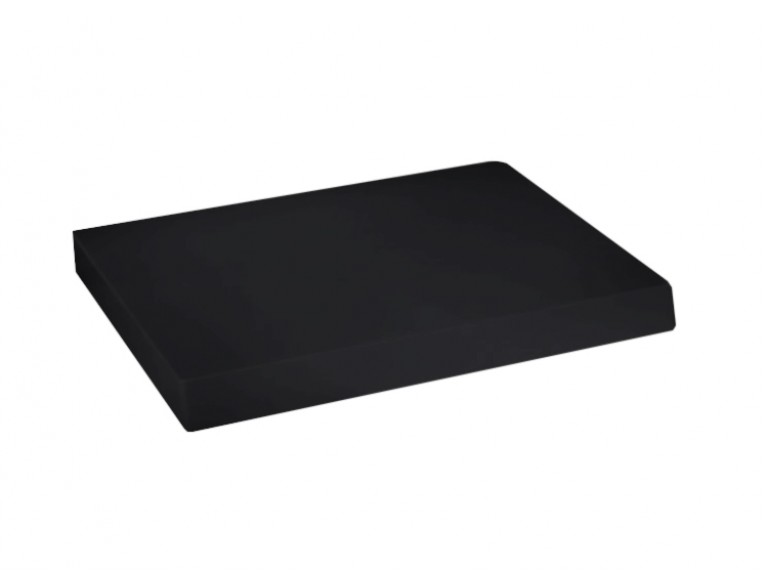 Сидіння soft-close з кришкою для унітазу ArtCeram Block, glossy black (BKA00203)