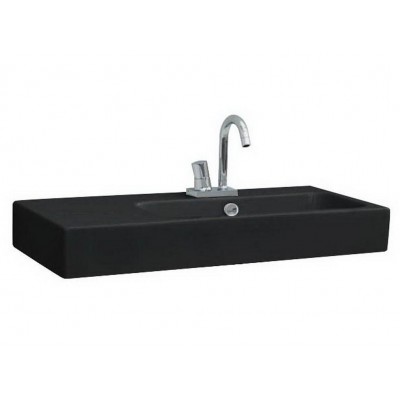 Підвісний умивальник ArtСeram Block, glossy black (BKL0020300) Підвісний умивальник ArtСeram Block, glossy black (BKL0020300)