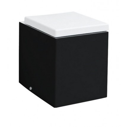 Підлоговий унітаз ArtCeram Block, black white (BKV0020150)