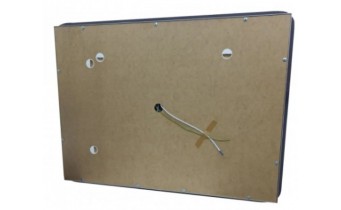 Прямокутне дзеркало з LED підсвіткою у ванну UWiS Duet Z-700, 70х60x3 см