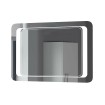 Прямокутне дзеркало з LED підсвіткою у ванну UWiS Duet Z-700, 70х60x3 см