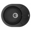 Кухонна мийка Granado Marbella 606x495 мм, black shine (2901)