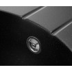 Кухонна мийка Granado Marbella 606x495 мм, black shine (2901)