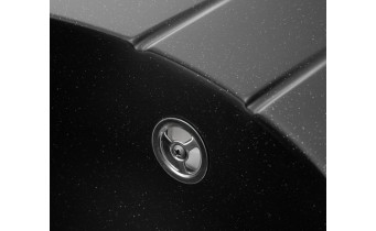 Кухонна мийка Granado Marbella 606x495 мм, black shine (2901)