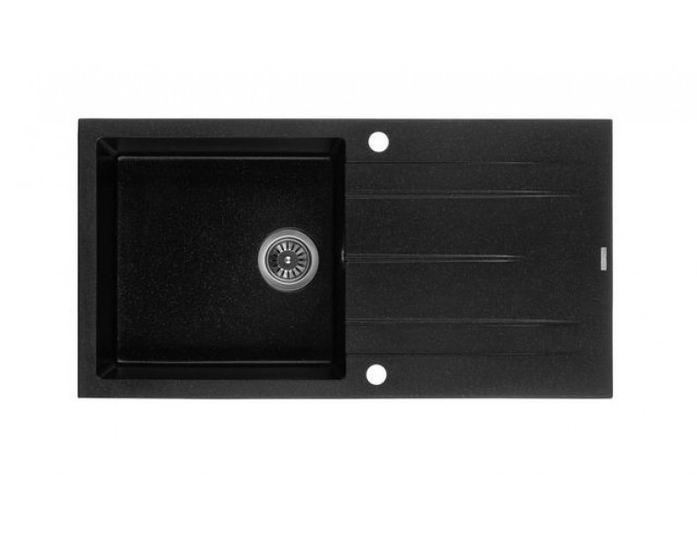 Кухонна мийка Granado Mora 952x497 мм, black shine (2601)