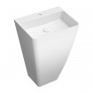 Окремостоячий умивальник Omnires Parma M+ 55x43 см, білий глянцевий (PARMAUWBP)