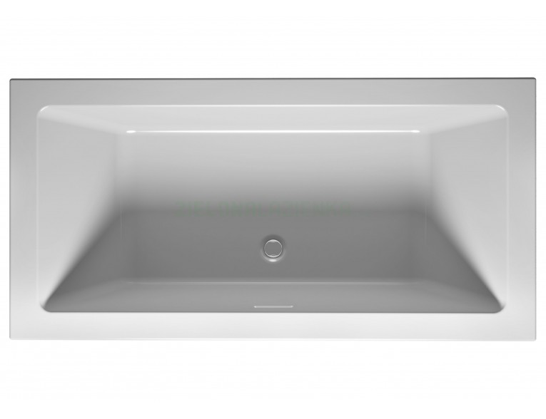 Акрилова ванна Riho Rethink Cubic 170x75, пряма з сифоном click / clack (BR07005)