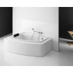 Акрилова ванна Roca Hall 150x100 L см, асиметрична з підголівником + ніжки (A248164000) Акрилова ванна Roca Hall 150x100 L см, асиметрична з підголівником + ніжки (A248164000)