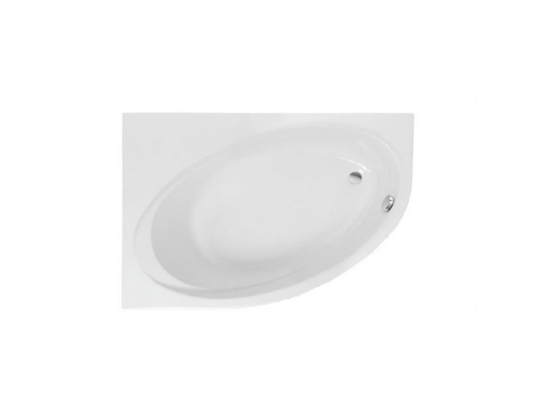 Акрилова ванна Roca Orbita 160x100 см L, Лівостороння асиметрична + ніжки (A24T217000)
