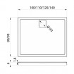 Душовий піддон NEW TRENDY LIDO 140x90x5,5 см (B-0331) Душовий піддон NEW TRENDY LIDO 140x90x5,5 см (B-0331)