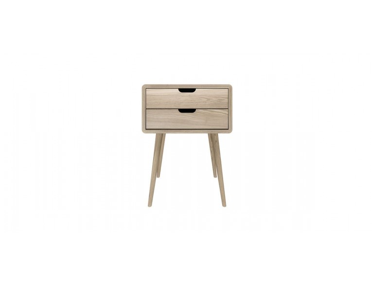 Тумба приліжкова WoodSoft Siena, ясень (TSieSh46v24g38J)