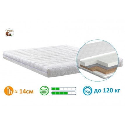Матрац MatroLuxe Slim 6 180х190 (ML77)