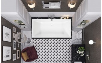 Ванна акрилова Vagnerplast Cavallo 190x90 см (VPBA190CAV2X-01)