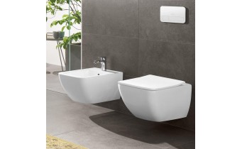 Підвісний унітаз Villeroy&Boch Venticello (4611R001) + кришка soft-close Venticello (9M79S101)