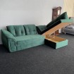 Кутовий розкладний диван ВІКОМеблі Барон / Baron, зелений, кут Г (Viko-Baron6) Кутовий розкладний диван ВІКОМеблі Барон / Baron, зелений, кут Г (Viko-Baron6)