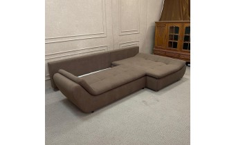Кутовий розкладний диван ВІКОМеблі Релакс / Relax, кут Г, коричневий (Viko-Relax4)