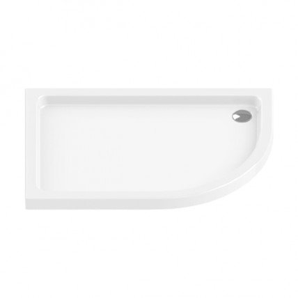 Душовий піддон NEW TRENDY MAXIMA ULTRA L 100x80x5,5 см (B-0146)
