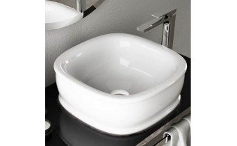Умивальник на стільницю ArtСeram Azuley, glossy white (AZL0010100)