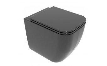 Унітаз підлоговий GSG BRIO 52,5 см Smart Clean glossy Black (BRWC01002) Унітаз підлоговий GSG BRIO 52,5 см Smart Clean glossy Black (BRWC01002)