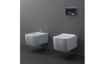 Підвісний унітаз GSG BRIO 52,5 см Smart Clean matt Cloud (BRWCSO019)