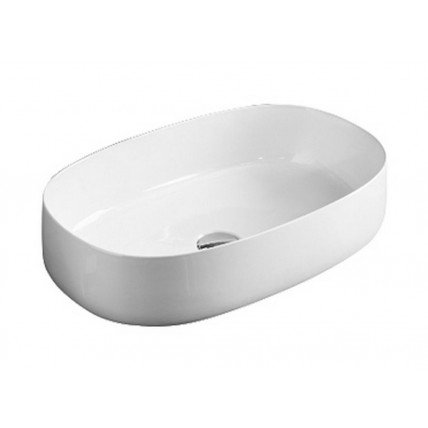 Умивальник на стільницю ArtCeram Cognac 55, white (COL0030100)