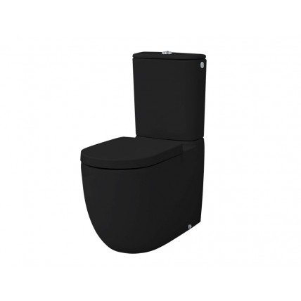 Унітаз моноблок ArtCeram File 2.0, glossy black (FLV0030300 )