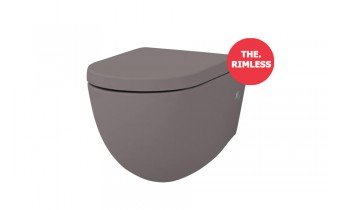 Підвісний унітаз ArtCeram File 2.0 THE.RIMLESS, grey olive (FLV0041500) Підвісний унітаз ArtCeram File 2.0 THE.RIMLESS, grey olive (FLV0041500)