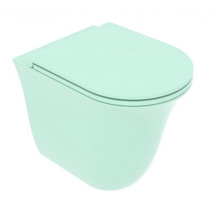 Унітаз підлоговий GSG Flut 52,5 см Smart Clean glossy Water (FLWC01024)