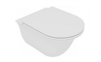 Підвісний унітаз GSG Flut 52,5 см Smart Clean white matt (FLWCSO001) Підвісний унітаз GSG Flut 52,5 см Smart Clean white matt (FLWCSO001)