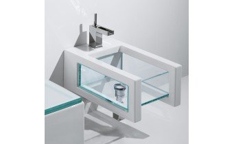 Підвісне біде GSG GLASS 53 см matt Black (GLBISO003)