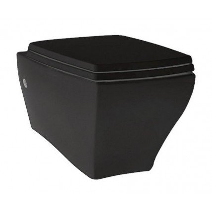 Підвісний унітаз ArtCeram Jazz, glossy black (JZV0010300)