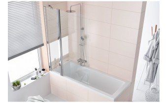 Шторка для ванни EXCELLENT SERIA 900 1000х1450, двосекційна (KAAC.1609.1000.LP)