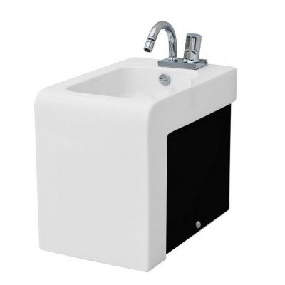 Підлогове біде ArtCeram La Fontana, black white (LFB0040150)
