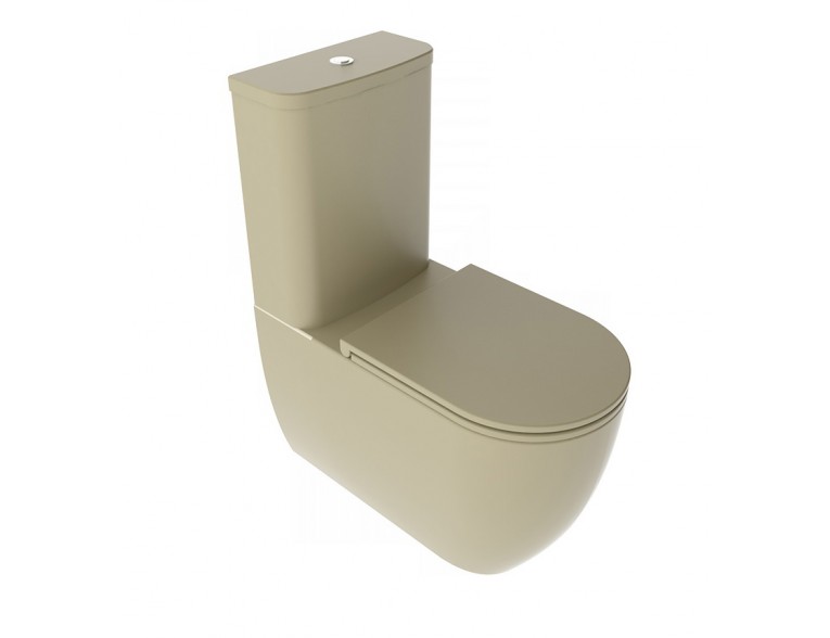 Унітаз моноблок GSG LIKE 69 см Smart Clean matt Miele (LKMBL016)