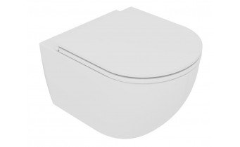 Підвісний унітаз GSG LIKE XXS 48,5 см Smart Clean white glossy (LKWCSOXXS000)