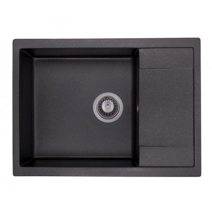 Кухонна мийка Granado Linares 675x495 мм, black shine (0801)