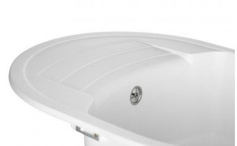 Кухонна мийка Granado Malaga 610x465 мм, white (0205)
