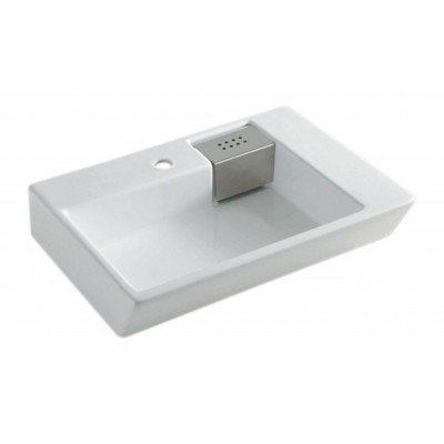 Підвісний умивальник ArtCeram Fuori schema, white (TFL0080100) Підвісний умивальник ArtCeram Fuori schema, white (TFL0080100)