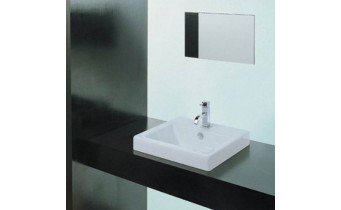 Врізний умивальник ArtCeram Fuori incasso, white (TFL0240100)