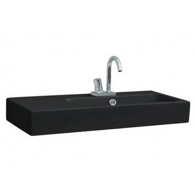 Підвісний умивальник ArtСeram Block, glossy black (BKL0020300) Підвісний умивальник ArtСeram Block, glossy black (BKL0020300)